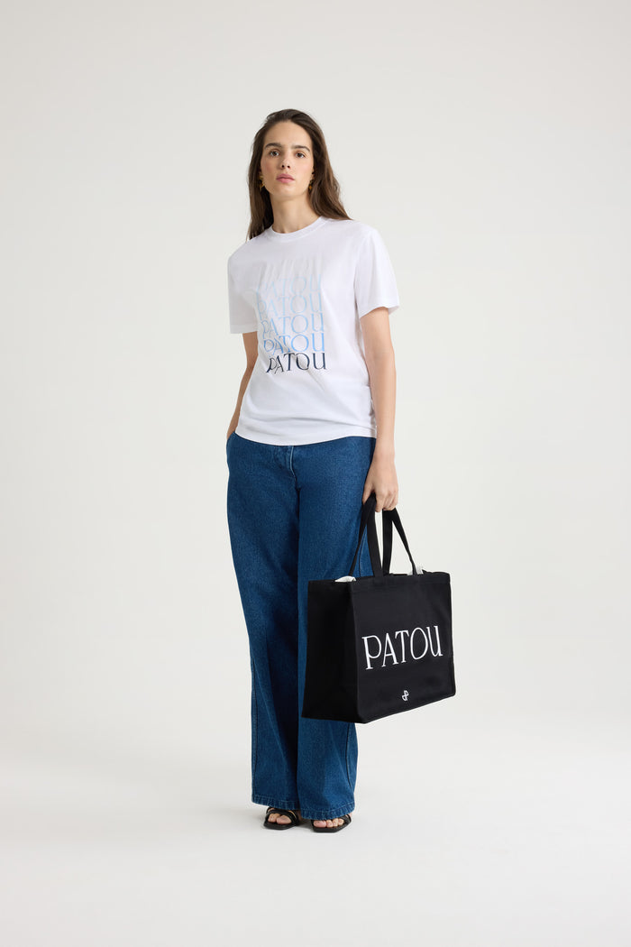 Jean Patou T-shirt Patou En Coton Bio White