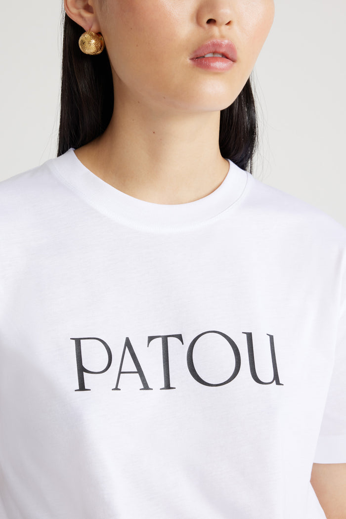 Jean Patou T-shirt Patou En Coton Bio White