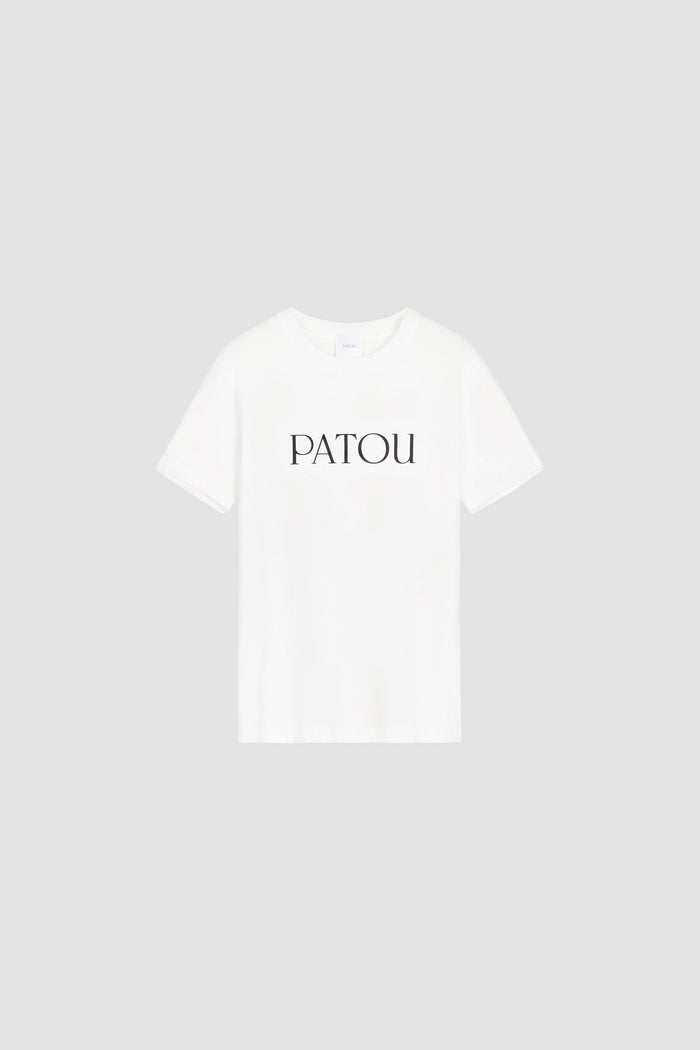 jean patou T-shirt Patou en coton bio White
