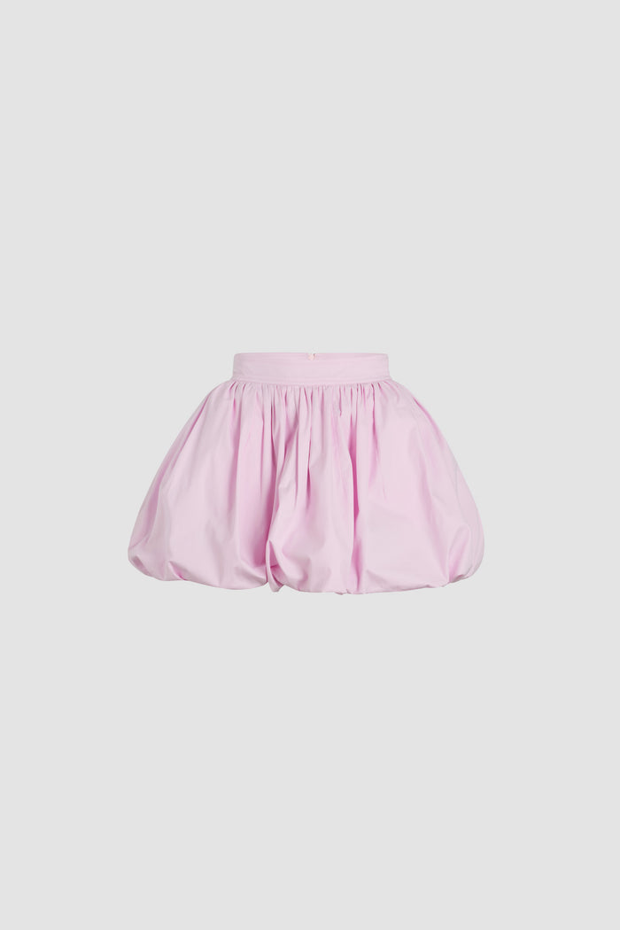 jean patou Jupe boule courte en coton bio Primrose Pink