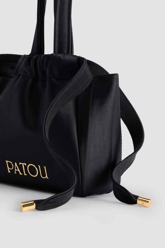 Jean Patou Pochette De Soirée En Satin Recyclé Black