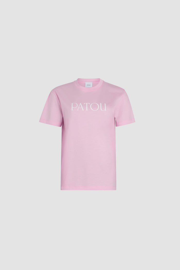 jean patou T-shirt à logo Patou en coton bio Primrose Pink