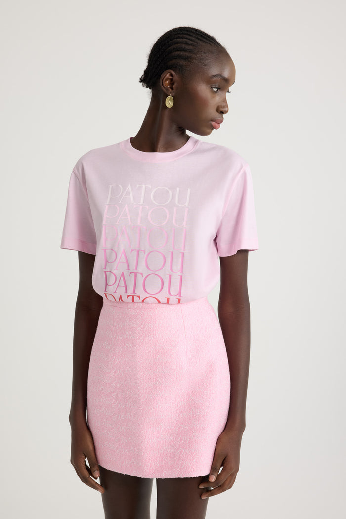 Jean Patou T-shirt Patou En Coton Bio Primrose Pink