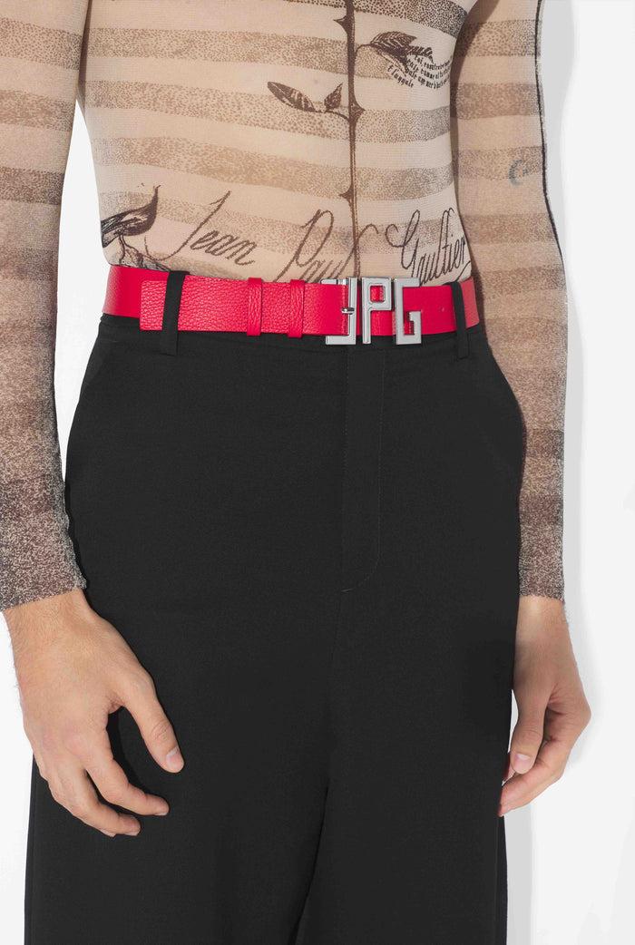 Jean Paul Gaultier La Ceinture JPG Rouge Rouge