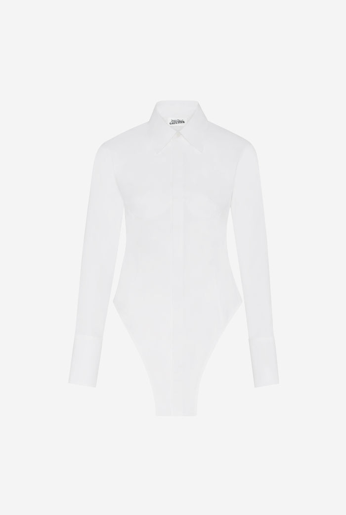 Jean Paul Gaultier La Chemise Body Blanc