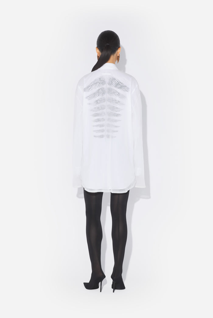Jean Paul Gaultier La Chemise Tattoo Poem Noir