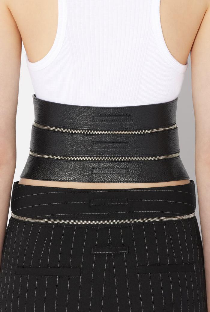 Jean Paul Gaultier La Triple Ceinture Noir