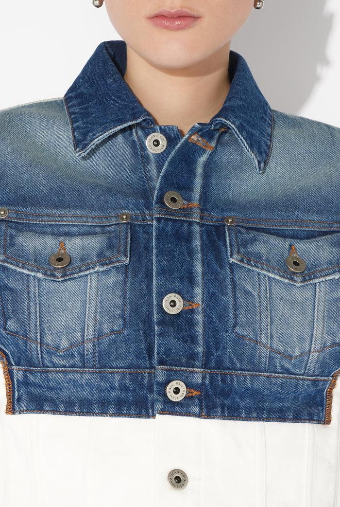 Jean Paul Gaultier La Veste Denim Petit Grand Écru