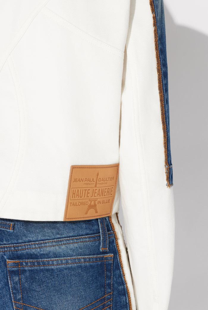 Jean Paul Gaultier La Veste Denim Petit Grand Écru