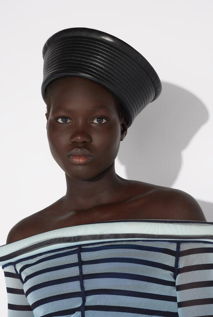 jean paul gaultier Le Bob Marin Cuir Noir