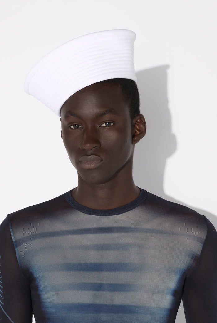 Jean Paul Gaultier Le Bob Marin Large Blanc