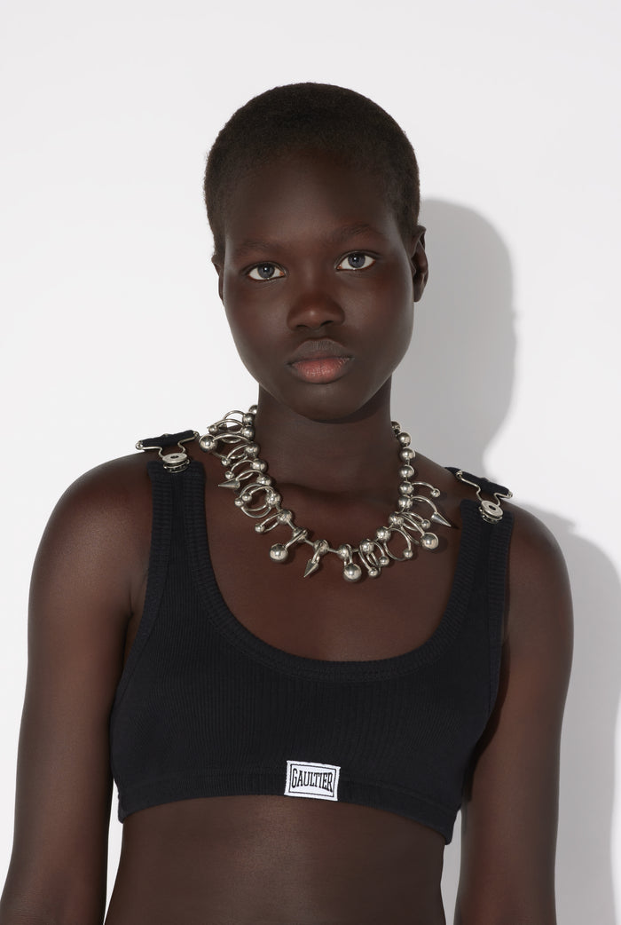 jean paul gaultier Le Collier Ball Argent