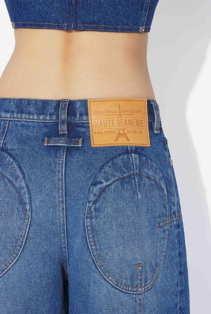 Jean Paul Gaultier Le Jean Denim Ample Bleu