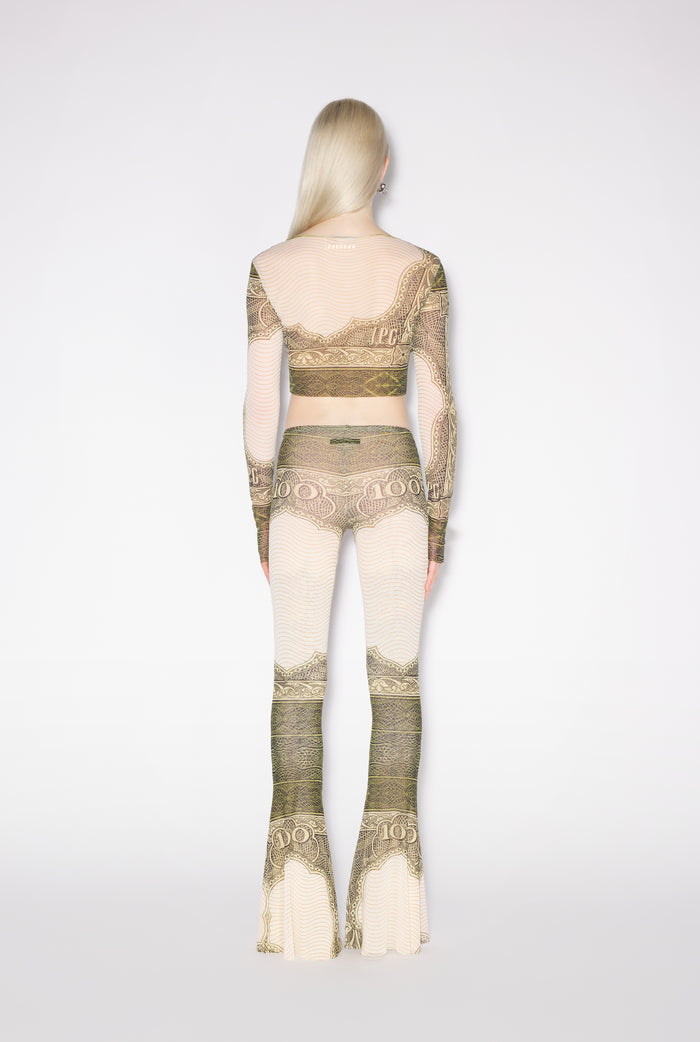 jean paul gaultier Le Pantalon Cartouche Vert Vert