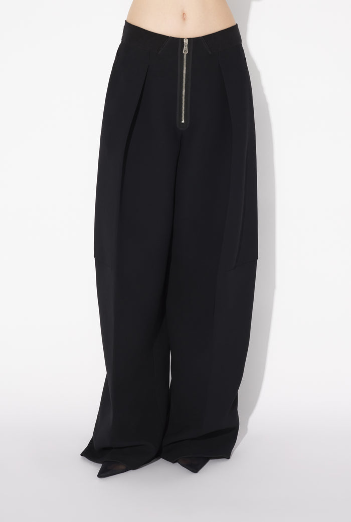 Jean Paul Gaultier Le Pantalon Crepe Noir