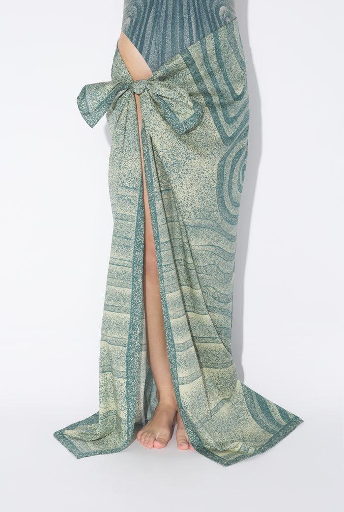 Jean Paul Gaultier Le Paréo Spirale Bleu Bleu