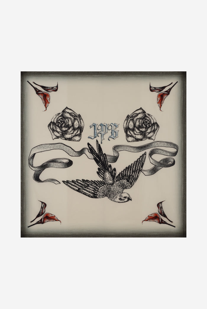 Jean Paul Gaultier Le Paréo Tattoo Bird Écru