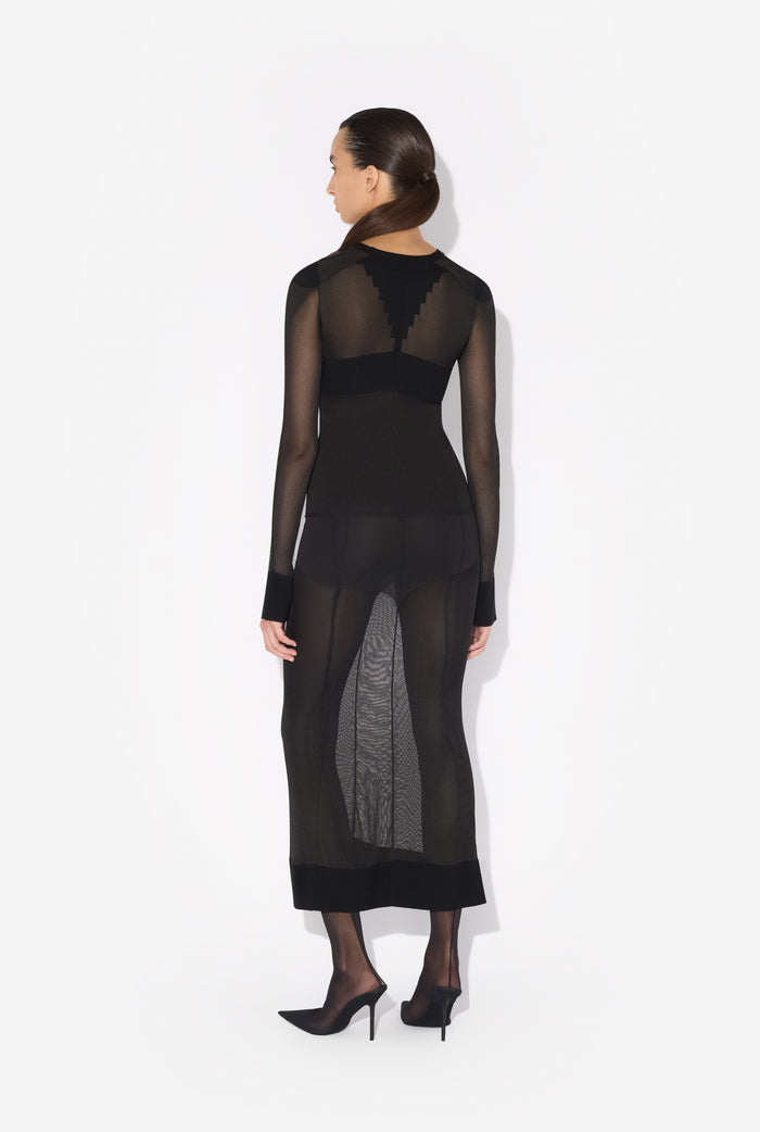 Jean Paul Gaultier Le Pull Maille Logo Noir