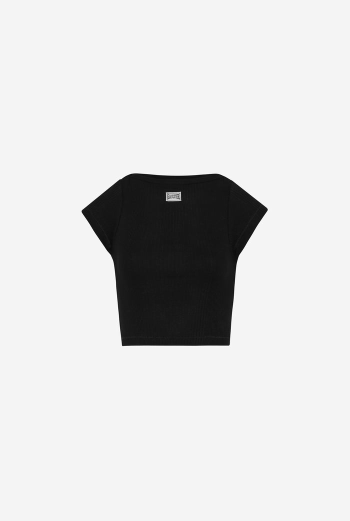 Jean Paul Gaultier Le T-Shirt à Patch Noir Noir