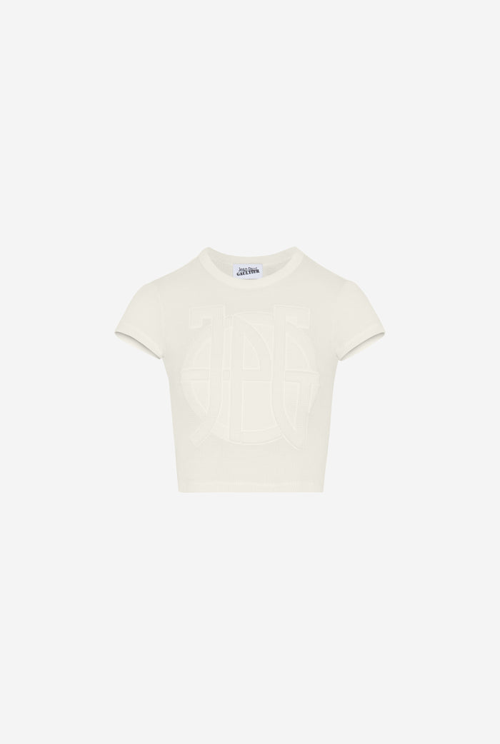 Jean Paul Gaultier Le T-Shirt JPG Ecru Écru