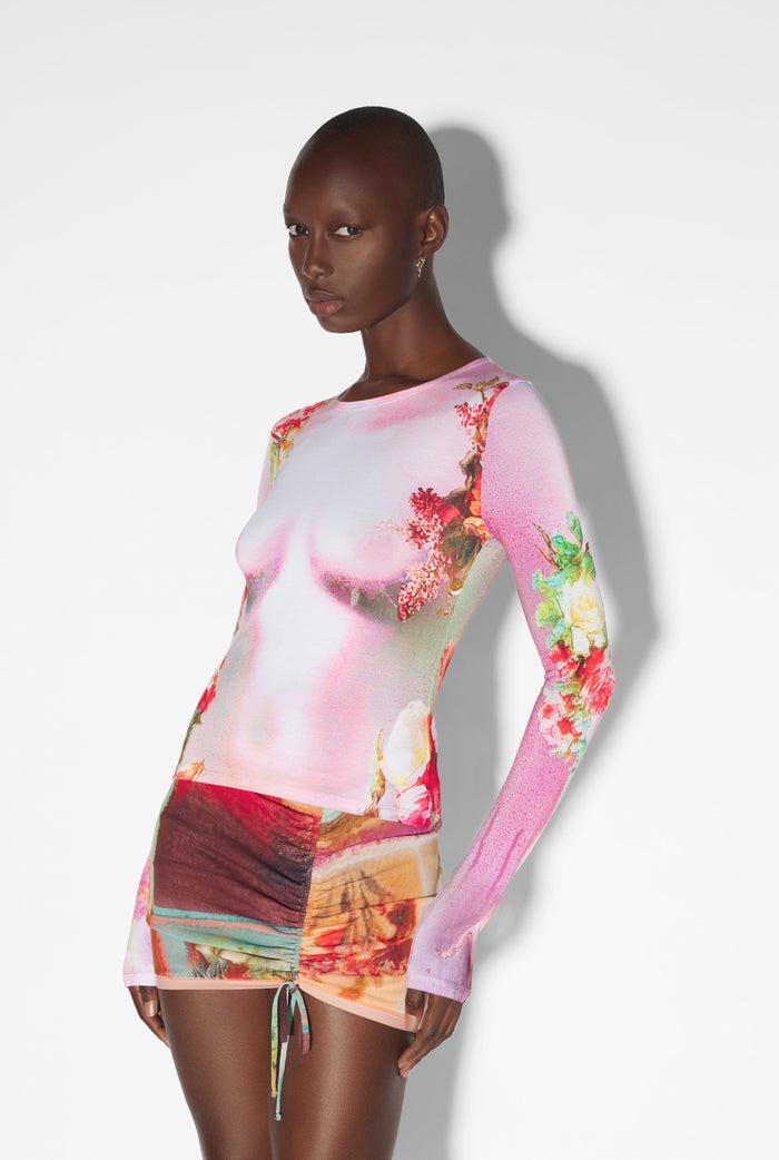 jean paul gaultier Le Top Body Flower Rose Rose