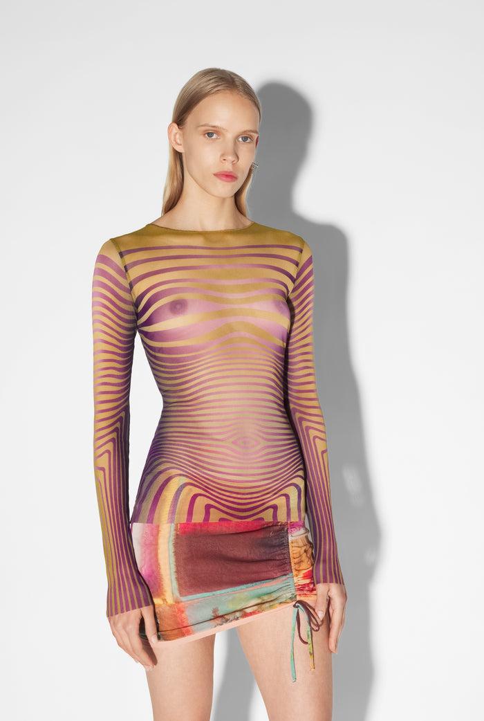 jean paul gaultier Le Top Body Morphing Vert Vert