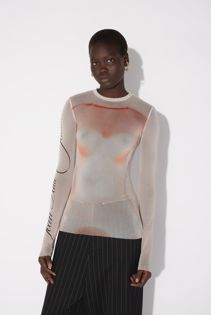 Jean Paul Gaultier Le Top "Le Classique" Rose
