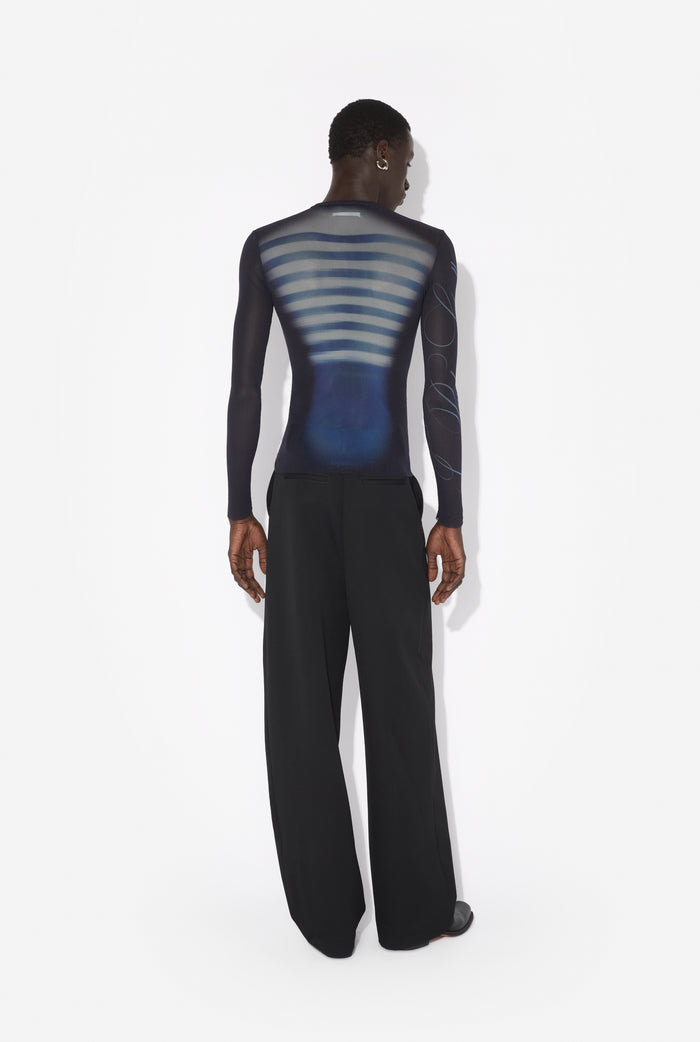 Jean Paul Gaultier Le Top "Le Male" Bleu Marine