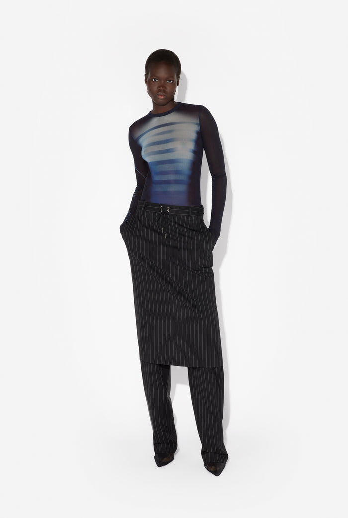 Jean Paul Gaultier Le Top "Le Male" Bleu Marine