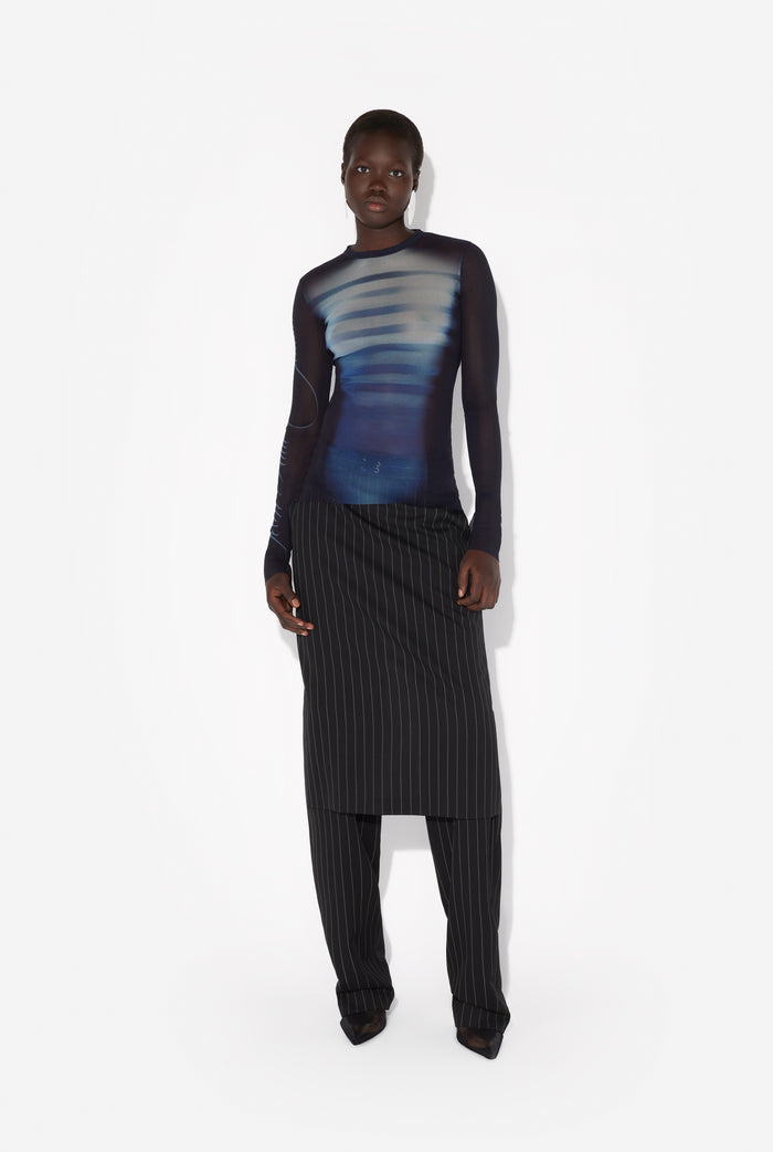 Jean Paul Gaultier Le Top "Le Male" Bleu Marine