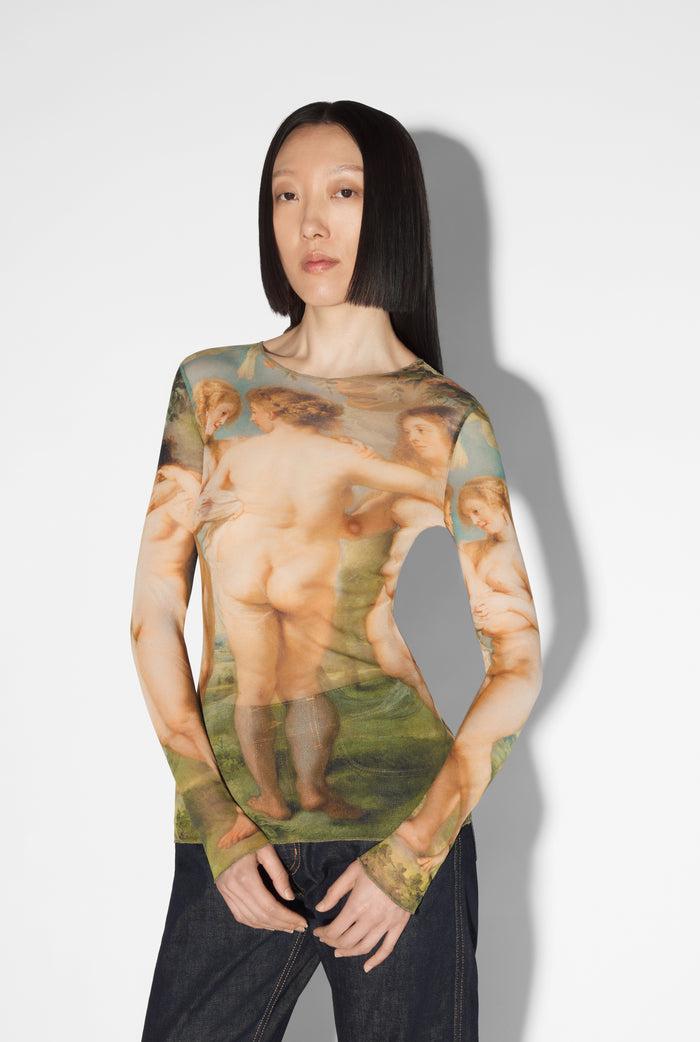 jean paul gaultier Le Top Les trois Grâces Vert