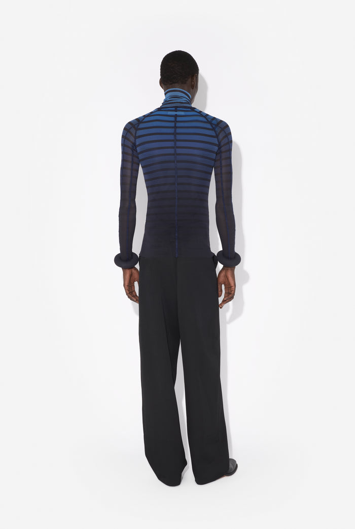 Jean Paul Gaultier Le Top Rayé 3D Noir