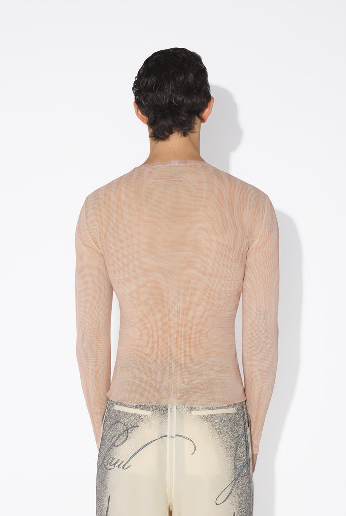 jean paul gaultier Le Top Spirale Rose Rose