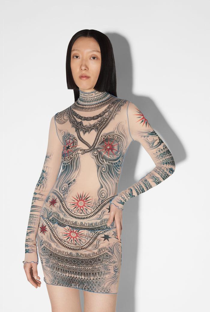 jean paul gaultier Le Top Tattoo Soleil Beige