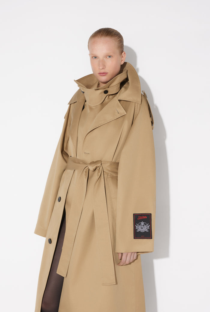 Jean Paul Gaultier Le Trench Déconstruit Beige