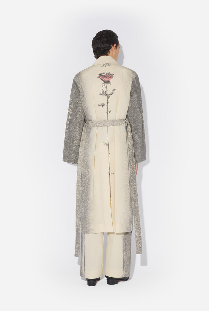 jean paul gaultier Le Trench Multi-Tattoo Écru