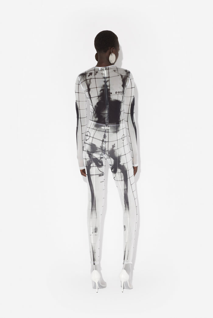 jean paul gaultier La Combinaison Squeletor Blanche Blanc