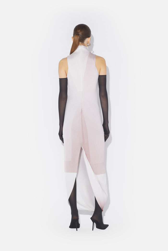 jean paul gaultier La Robe Drapée Trompe-L'Œil Corset Rose