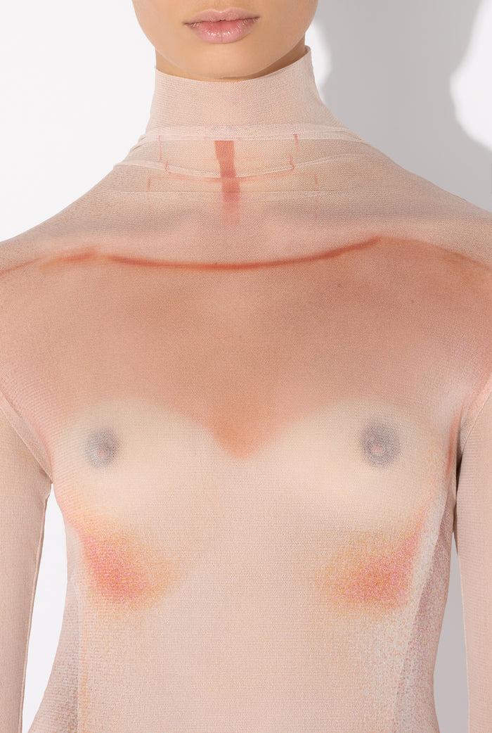 Jean Paul Gaultier La Robe Longue "Le Classique" Rose