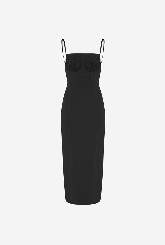 Jean Paul Gaultier La Robe Seins Conique Noire Noir