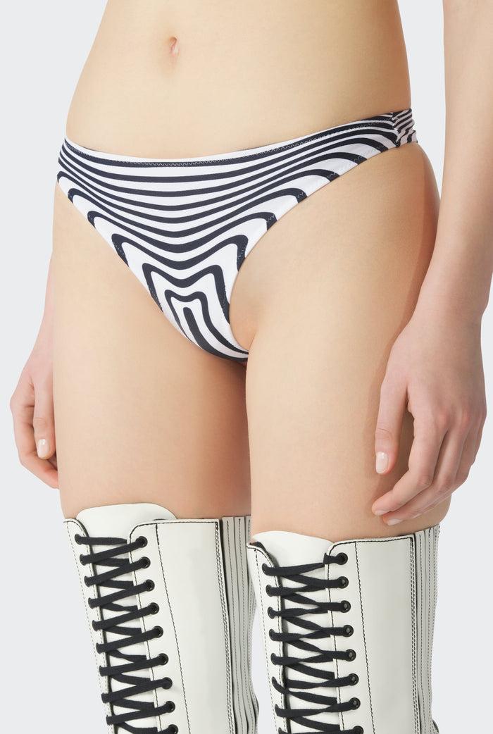 Jean Paul Gaultier Le Bas De Bikini Body Morphing Marine Beige