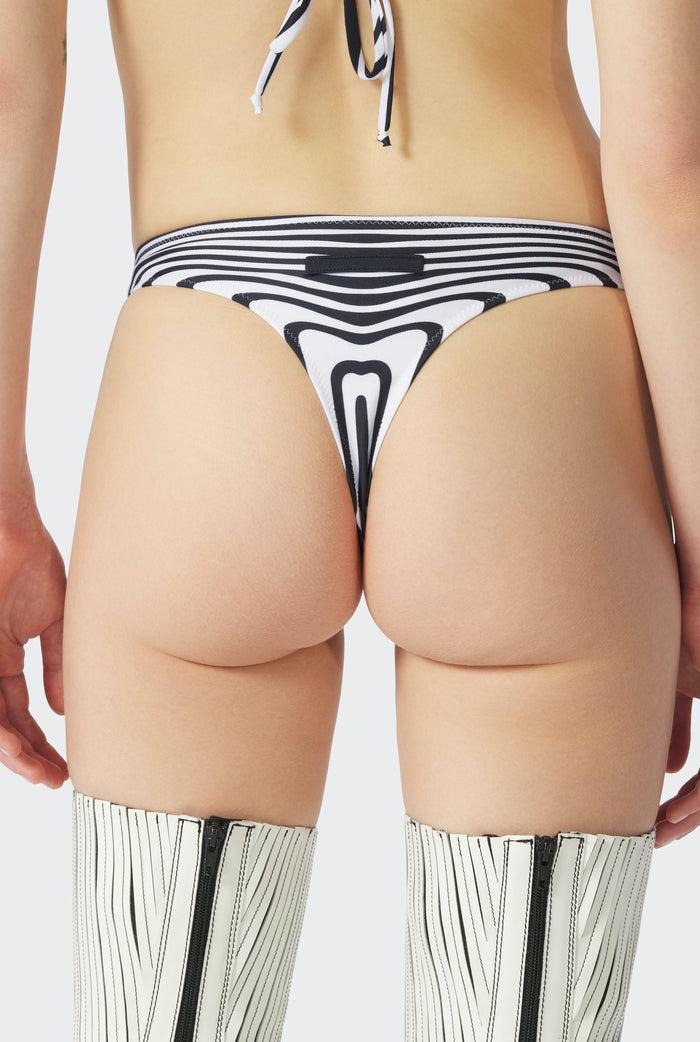 Jean Paul Gaultier Le Bas De Bikini Body Morphing Marine Beige