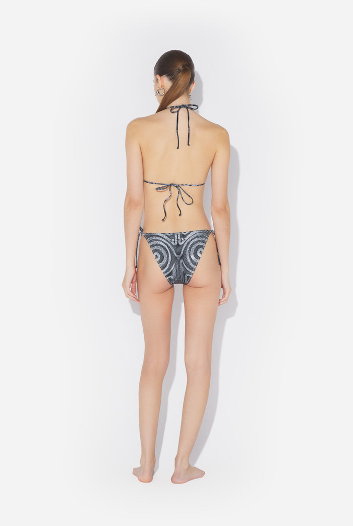 jean paul gaultier Le Bas de Bikini Spirale Noir Noir