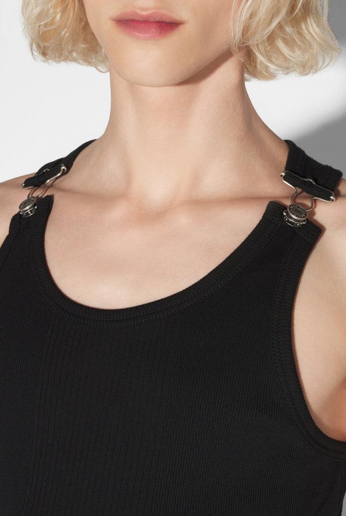 Jean Paul Gaultier Le Débardeur à Bretelles Noir Noir