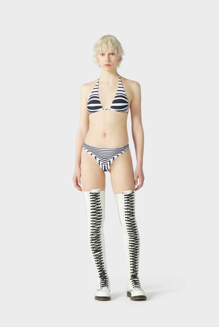 jean paul gaultier Le Haut De Bikini Body Morphing Marine Beige