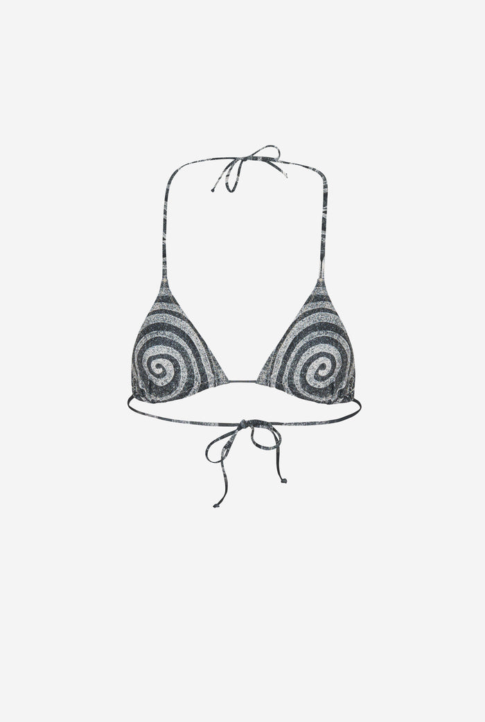 Jean Paul Gaultier Le Haut De Bikini Spirale Noir Noir