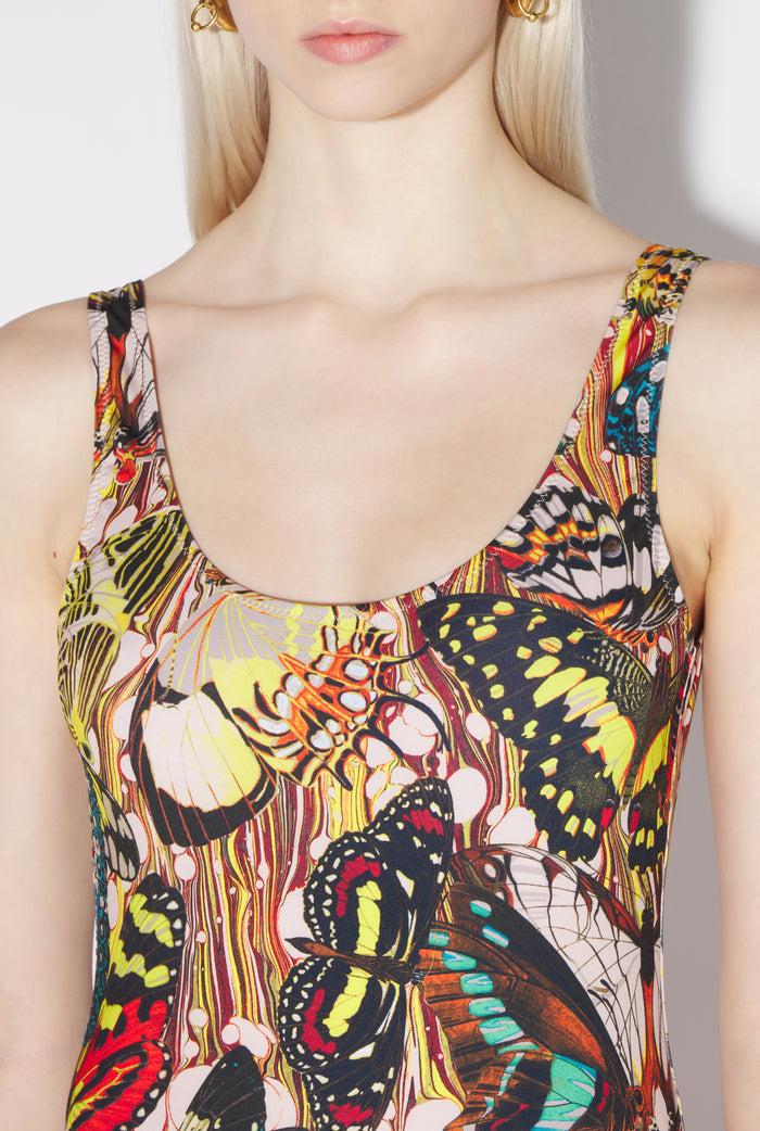 Jean Paul Gaultier Le Maillot De Bain Papillon Jaune Jaune