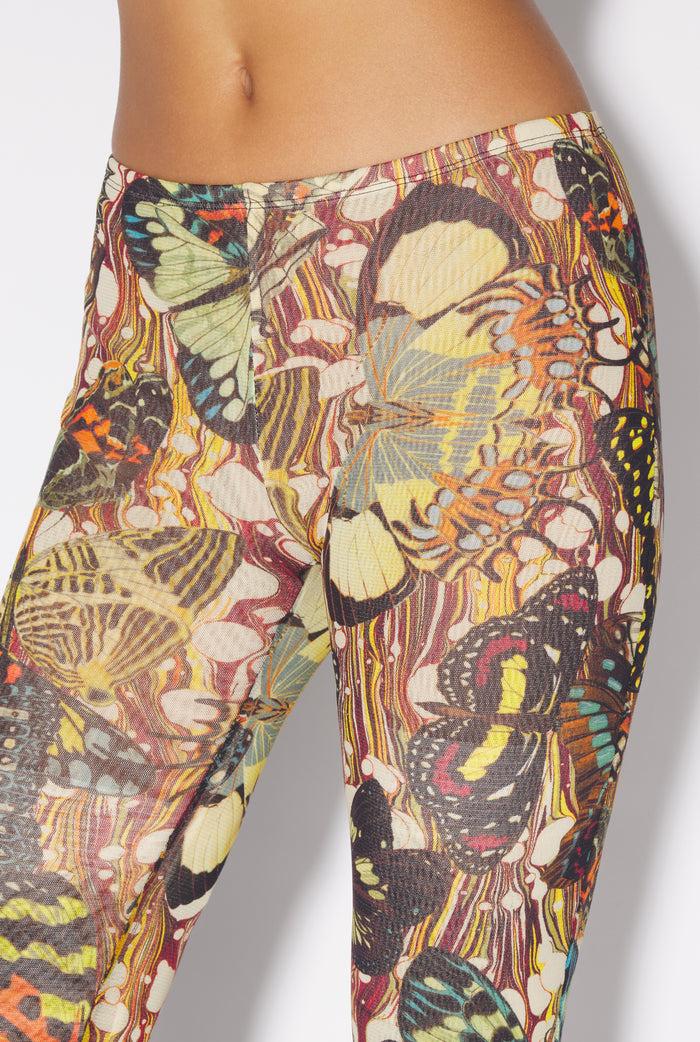 Jean Paul Gaultier Le Pantalon Papillon Jaune Jaune