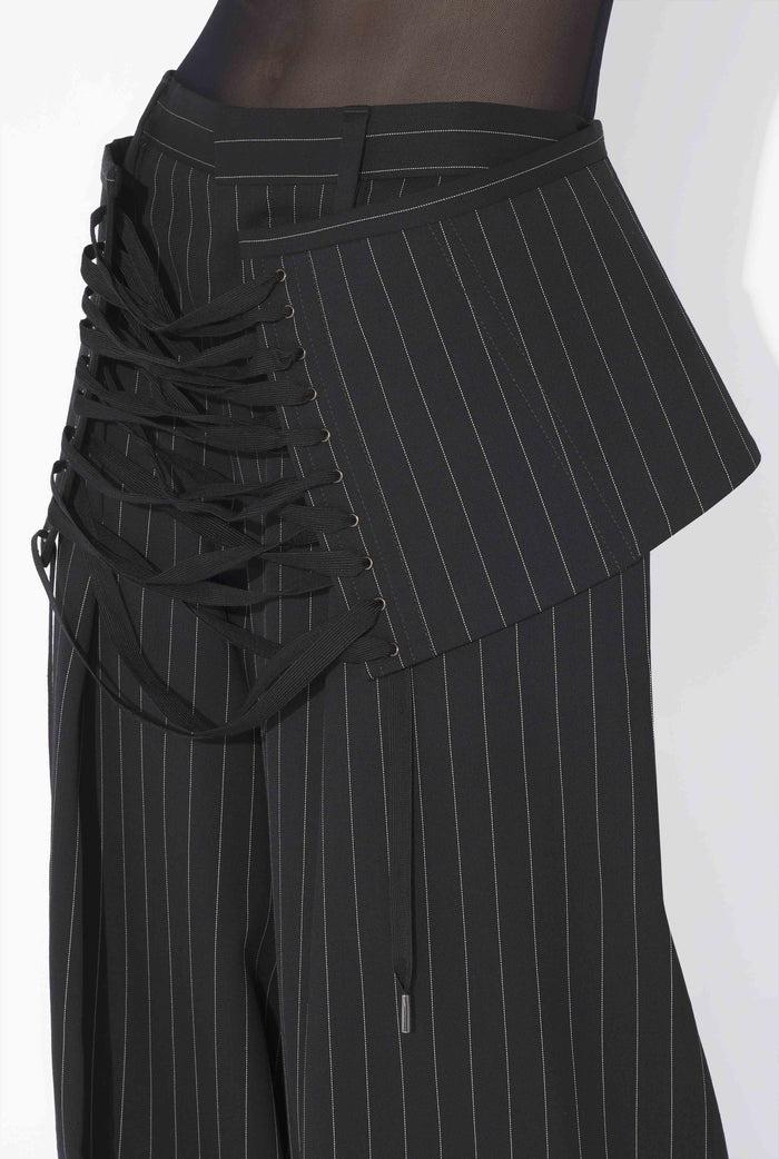 Jean Paul Gaultier Le Pantalon Tailleur Corset Noir
