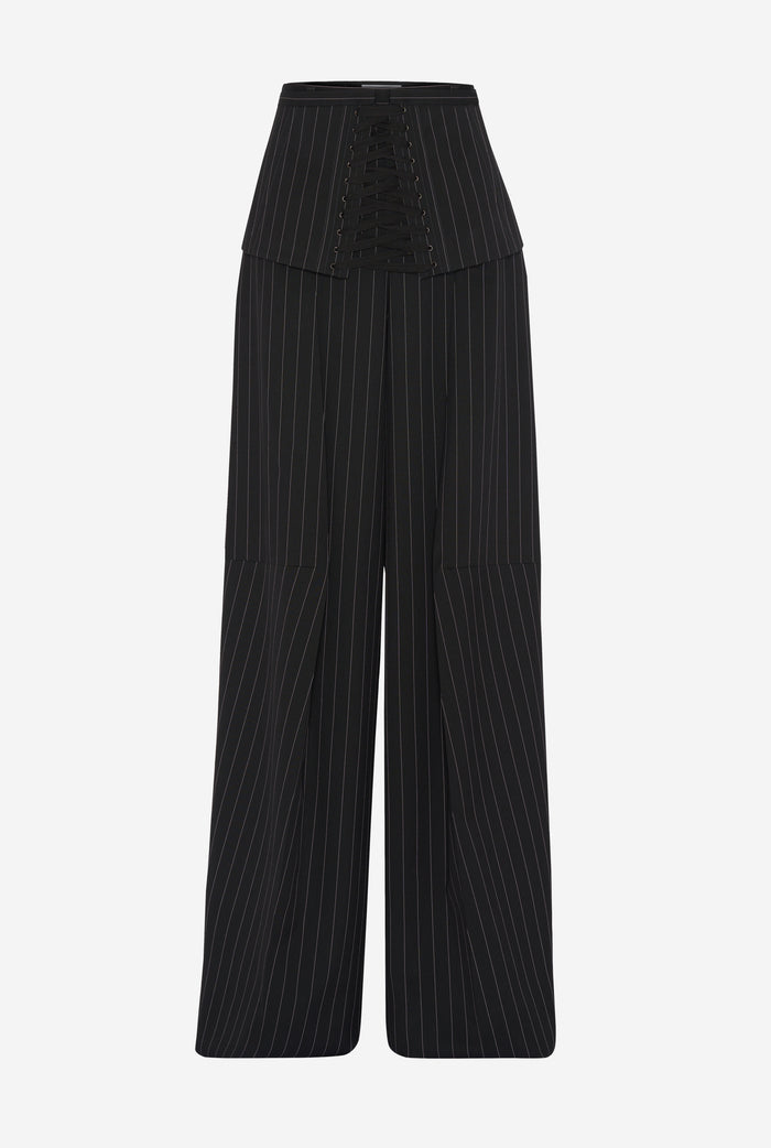 Jean Paul Gaultier Le Pantalon Tailleur Corset Noir